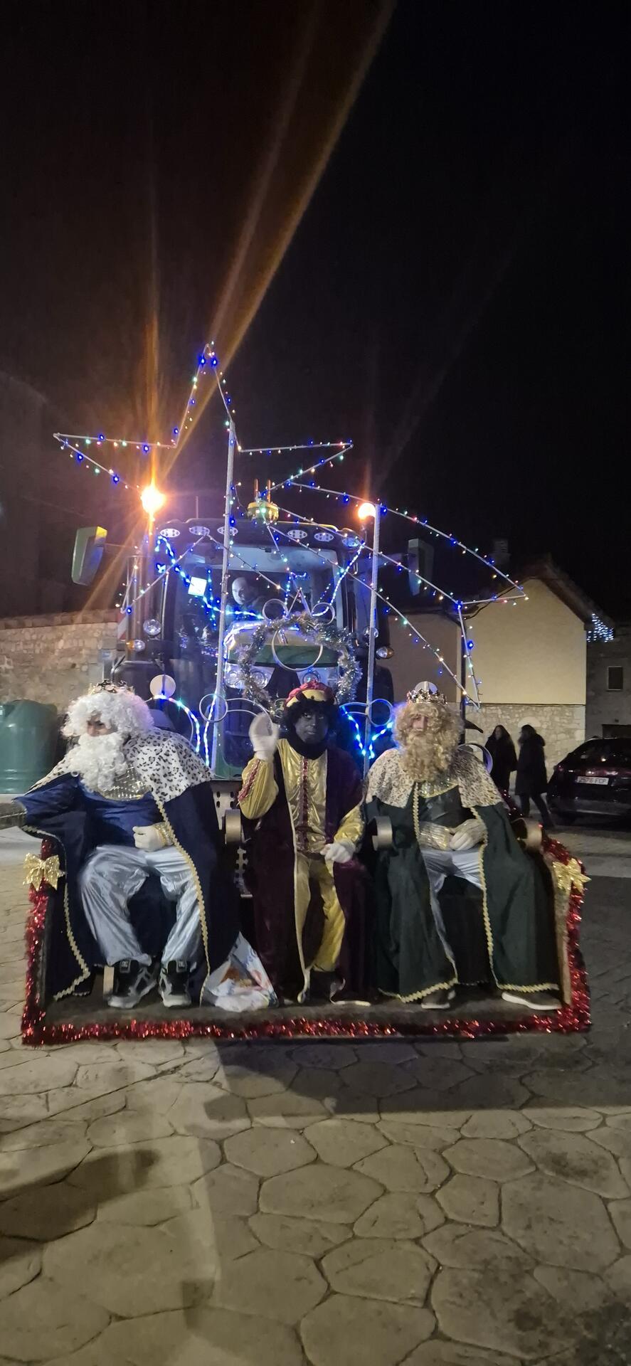 Los Reyes Magos visitan Ameyugo